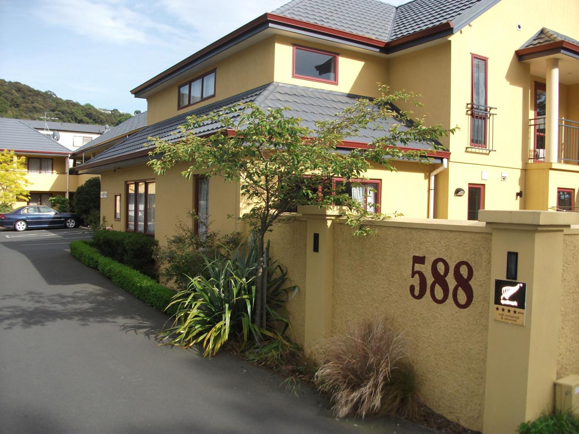 Alhambra Oaks Motor Lodge Dunedin Exteriér fotografie